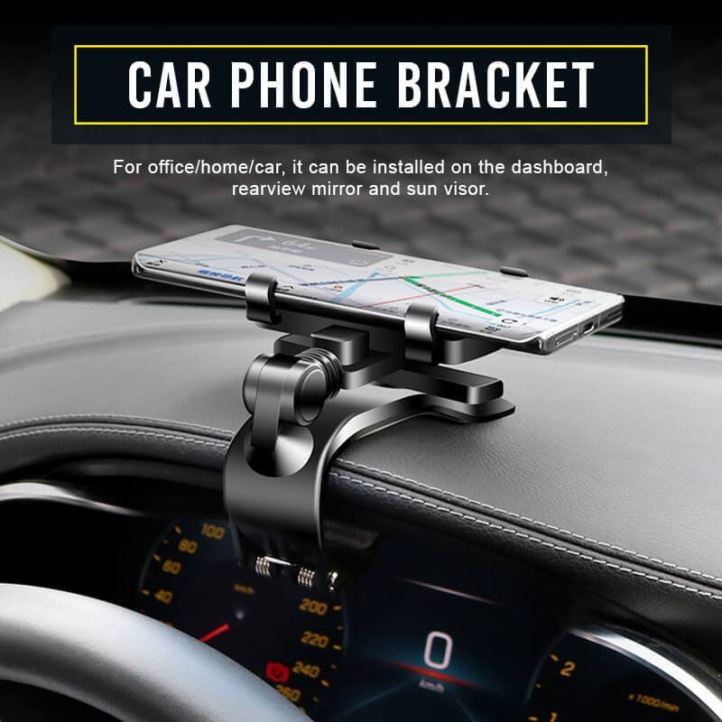 Suporte para automóvel rotativo de 360° com visão total