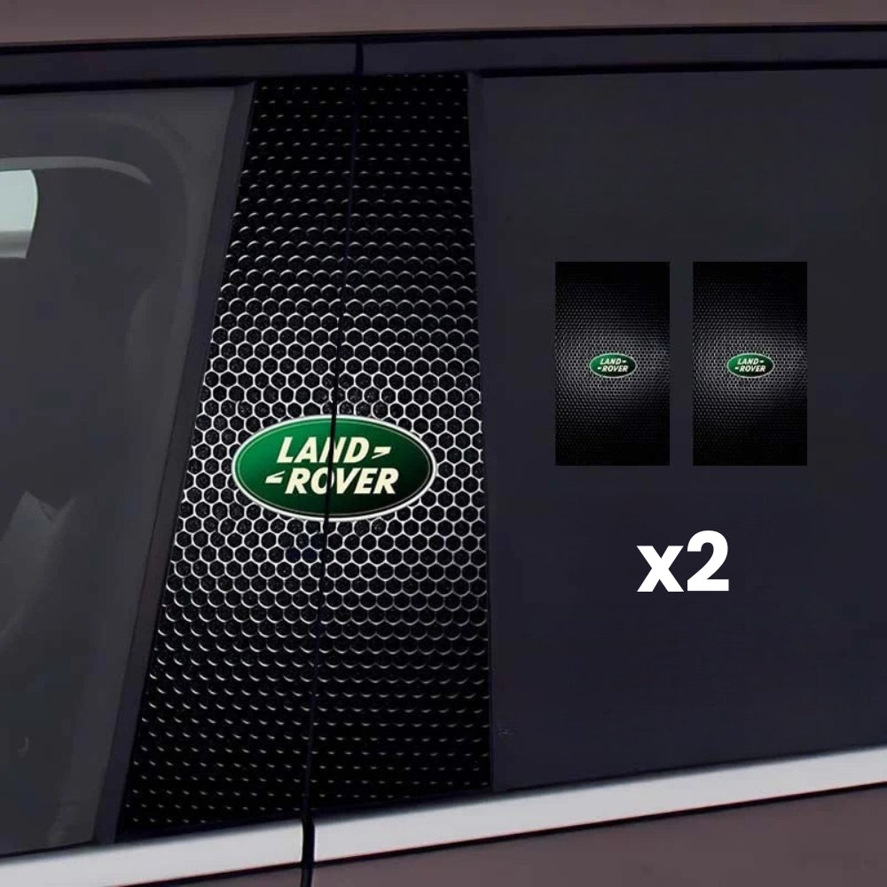 2x Naklejki na szybę samochodu z logo