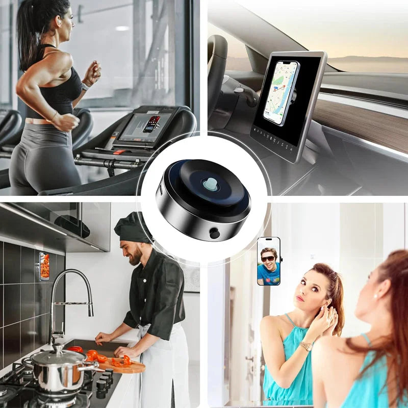 Vakuummagnetisk mobiltelefonhållare